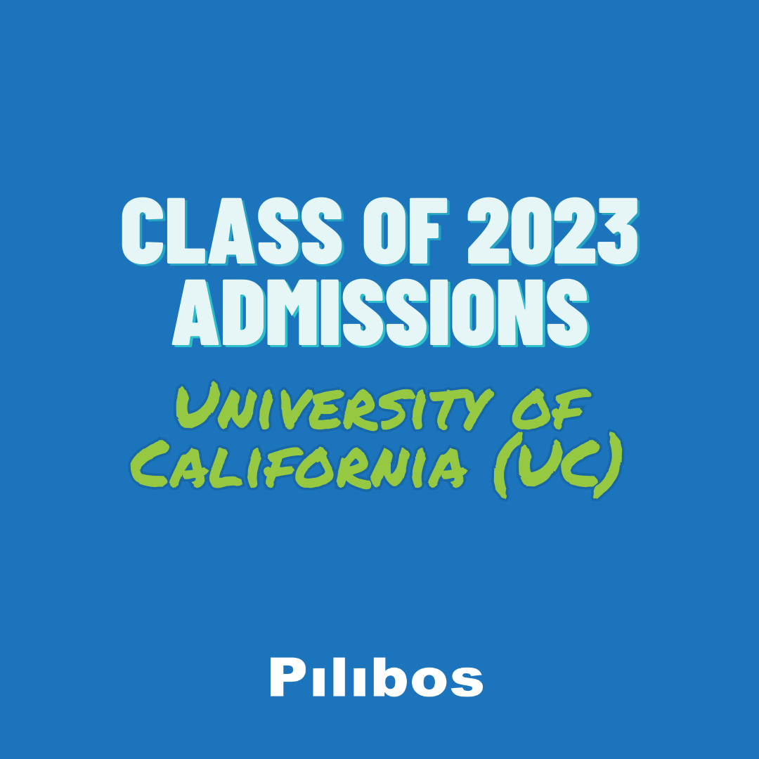Class of 2023 University Admissions UC