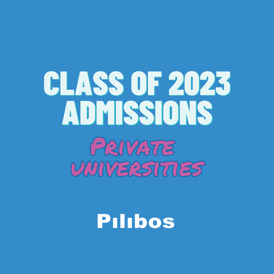 Class of 2023 University Admissions Private